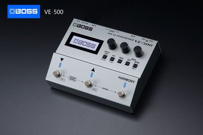 【現代樂器】免運！BOSS VE-500 Vocal Performer 人聲 合聲 主唱效果器 VE500