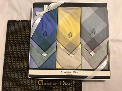 日本手帕  擦手巾  Christian Dior  no.172-5-6-7 48cm 拆售 每條550