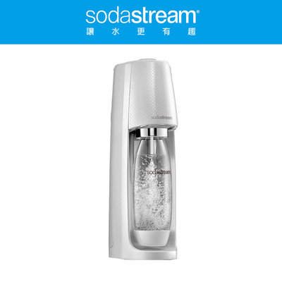 【大頭峰電器】Sodastream時尚風自動扣瓶氣泡水機Spirit (銀河灰)