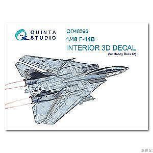 Quinta Studio 148 QD48396 F-14B 儀表板貼配Hobby Boss