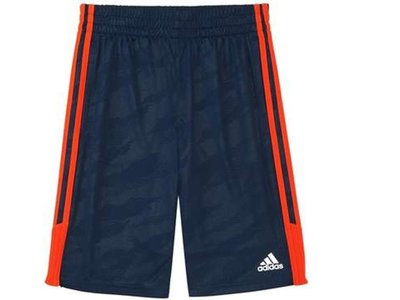 [美國精品屋] Adidas  大男童藍橘運動短褲 L(14-16T)