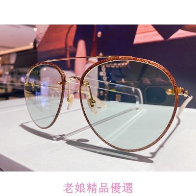 Gucci 太陽眼鏡 蜜蜂款GG0351S 005 金框淺綠色鏡片 抗UV400