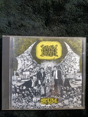 輾核天皇樂團 Napalm Death - SCUM - 1994年 美國版 - 重金屬 碟片近新 - 301元起標