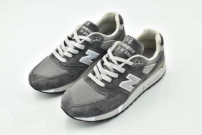 【實拍】NEW BALANCE 998 美國製 灰色 麂皮 復古 慢跑鞋 男女鞋