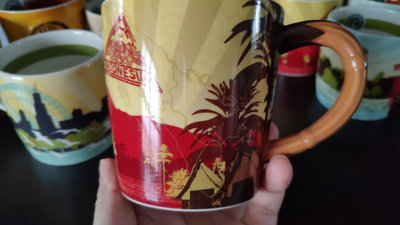 星巴克 咖啡產地 咖啡 票杯 城市杯 印尼 馬克杯