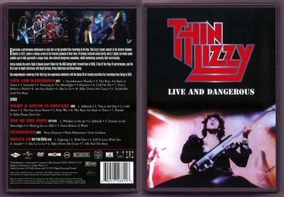 音樂居士新店#Thin Lizzy Live and Dangerous () DVD