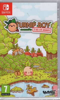 Switch遊戲NS 蕪菁男孩逃漏稅 Turnip Boy Commits Tax Evasion 中文版【板橋魔力】