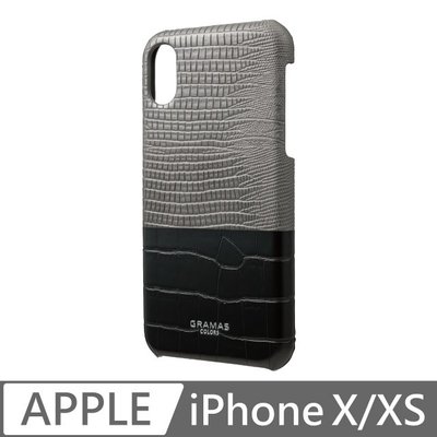 【現貨】ANCASE Gramas iPhone X/Xs 日本時尚背蓋手機殼 - Amazon 黑