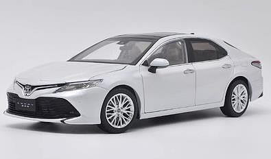 汽車模型 車模 收藏模型1/18 豐田 全新第八代凱美瑞 TOYOTA CAMRY 合金汽車模型