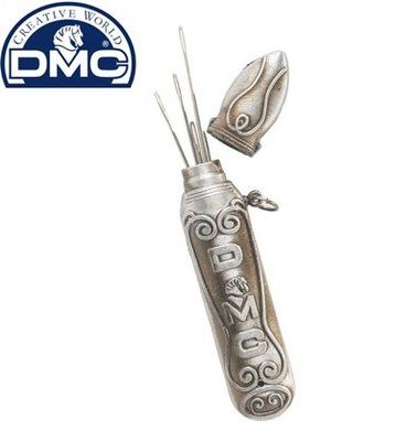法國 DMC 古董型針盒 沒附針 可當掛飾