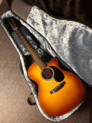 【高雄名人樂器】 2024新貨 Martin 限量版 GPC-12E Burst 漸層 電木吉他