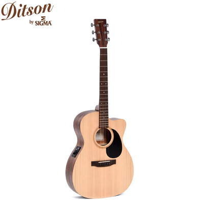 《民風樂府》Ditson 000C-10E 民謠吉他 傳承於Sigma 000桶琴身 Sigma拾音系統 附贈配件