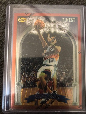 Steve Nash Topps Finest Rookie RC新人卡