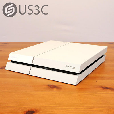 【US3C-板橋店】【一元起標】公司貨 Sony PS4 CUH-1107A 275G SSD 白色主機 電玩主機 二手主機 遊戲主機