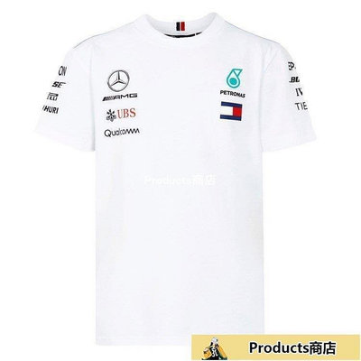 【精選好物】F1 賓士 benz衣服 AMG車隊賽車服 短袖T恤 汽車LOGO衣服6165