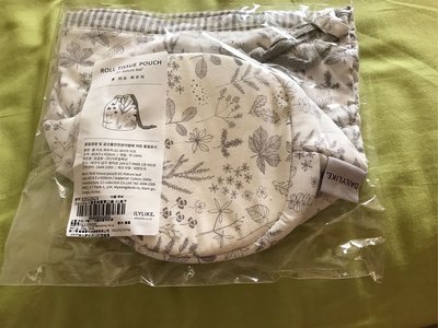 全新韓國品牌Dailylike 小籠包棉質束口袋-葉子
