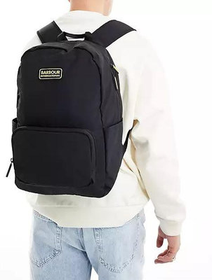 代購Barbour International backpack休閒運動風後背包