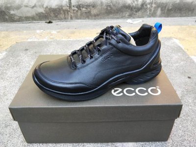 ECCO愛步新款健步跑鞋面料高特效進口牛皮資料無鉛PU射出模具大底輕便柔軟高彈性强40--44