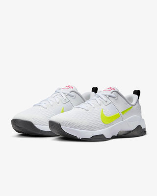 Nike 女鞋 Wmns Zoom Bella 6 氣墊 訓練鞋 健身 支撐 運動鞋 白 DR5720-001