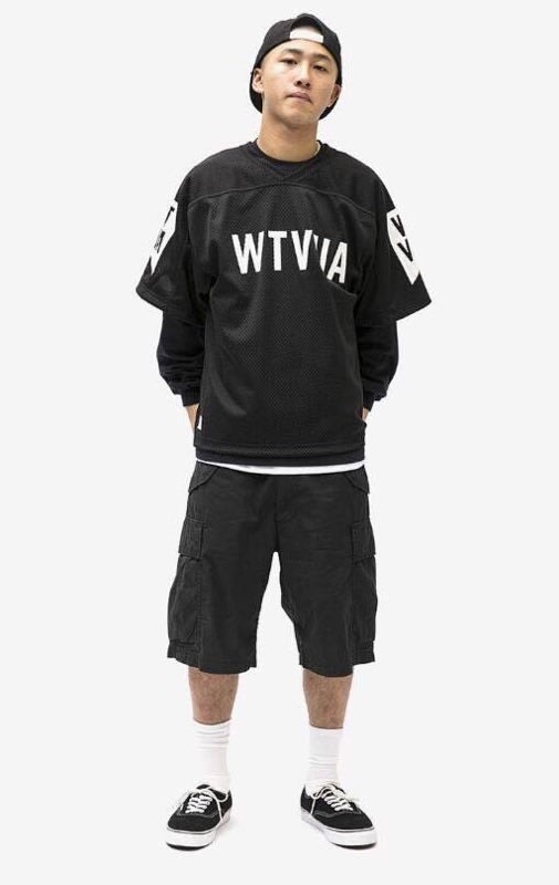 Wtaps 19SS Cargo SHORTS / SHORTS. NYCO. OXFORD 黑/深藍短褲工作褲軍