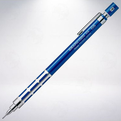 日本 Pentel GRAPH 1000 CS 0.5mm 製圖自動鉛筆: 藍色