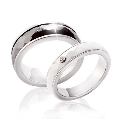 KOR 蔻兒 『愛循環』白鋼鑽石戒指女款