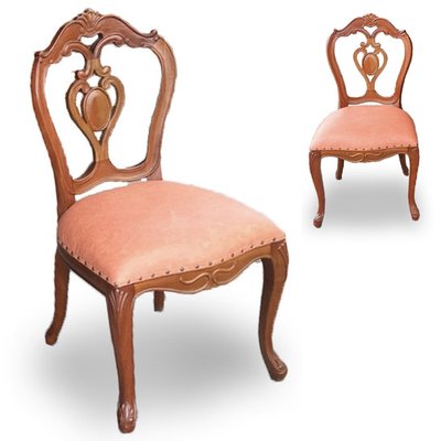 歐式溫莎椅(古典咖) 餐椅 化妝椅/造型椅 巴洛克/法式/英式/洛可可/鄉村風