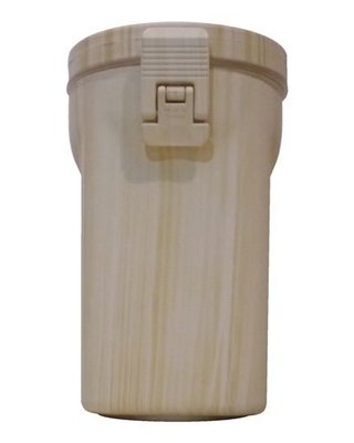 【米拉羅咖啡】巨翰 SPOKE 木紋壓克力密封罐 46OZ 調味料罐 (原木色)