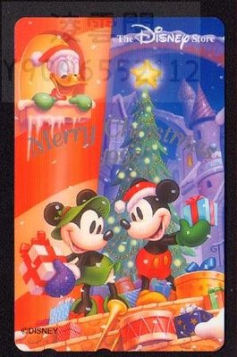 日本電話卡---迪士尼系列新卡 米老鼠 3 15000枚限定版凌雲閣收藏卡