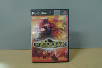 【飛力屋】PS2 GI JOCKEY 3 GI騎士3 騎師之道3 賽馬評論 純日版 盒書完整 P96