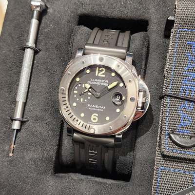 【個人藏錶】 PANEARI 沛納海 PAM1024 潛水錶 44mm 全套 2018年 台南二手錶 PAM024