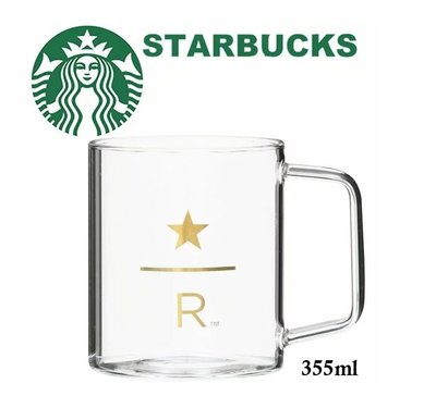 【薰衣草舖子】日本帶回 星巴克  Starbucks Reserve 耐熱玻璃杯。透明馬克杯