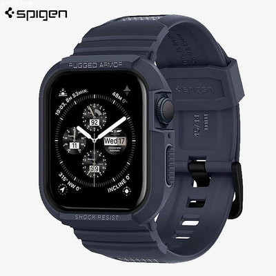 原裝 Spigen Rugged Armor Pro 設計錶殼+錶帶兼容 Apple Watch Ultra 9 8 7【滿299出貨~】