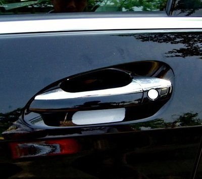 圓夢工廠 Benz S212 Wagon 09~16 E350 E400 E500 E63 改裝 鍍鉻銀 車門把手蓋飾貼
