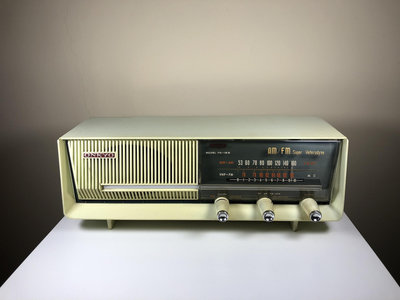 昭和古董真空管收音機(ONKYO FM-185)