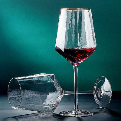 精品紅酒杯套裝家用豪華好看高腳杯高檔水晶玻璃香檳杯ins風歐式