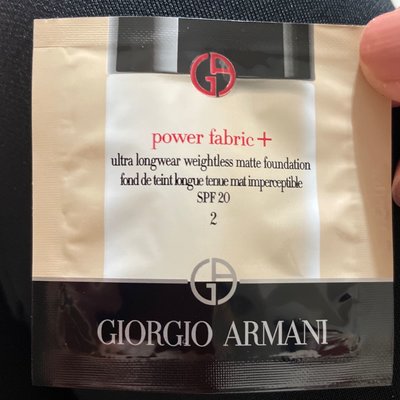Giorgio Armani GA 🔥亞曼尼 新品上市 超持妝絲絨水慕斯粉底 #1.5 /#2/#3.51ml體驗包 任一