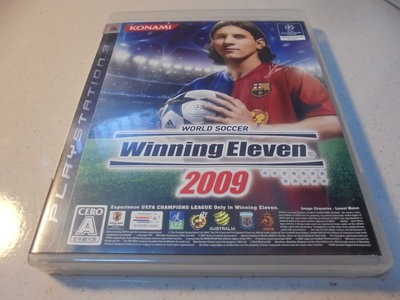 PS3 世界足球競賽2009 Winning Eleven 2009 日文版 直購價400元 桃園《蝦米小鋪》