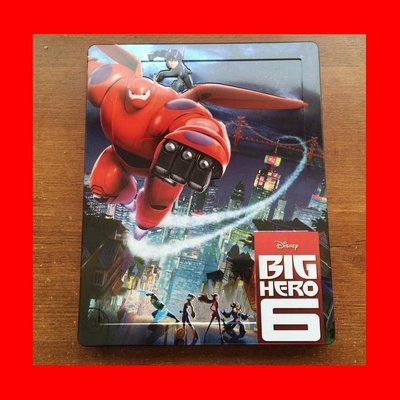 【BD藍光3D】大英雄天團3D+2D雙碟鐵盒限定版(台灣繁中字幕)Big Hero 6 無敵破壞王 冰雪奇緣團隊力作