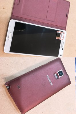 『皇家昌庫』Samaung 三星Note4 白色 3+32 狀況良好 中古機 二手機 贈原廠皮套