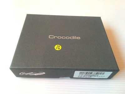 鱷魚牌皮夾盒crocodile禮物盒