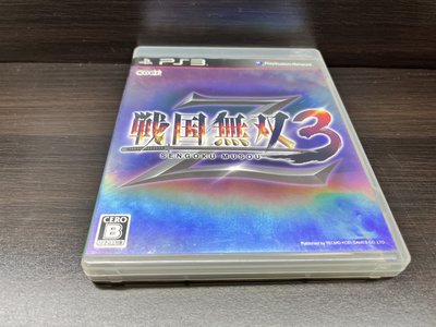 【二手原版】日本帶回 PS3 日版 Koei 戰國無雙3 Z SENGOKU MUSOU 遊戲片 037