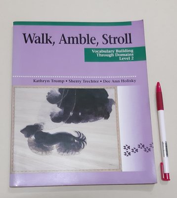 英文單字 Walk, Amble, Stroll:Vocabulary Building《2》英文單字家族 觸類旁通