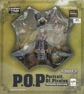 日本正版 POP 海賊王 航海王 STRONG EDITION 強者天下 騙人布 模型 公仔 日本代購