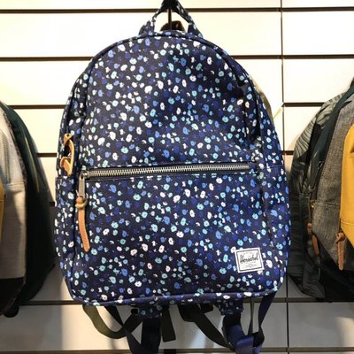 Herschel Town Women 輕巧 休閒 女款 後背包 藍色小碎花