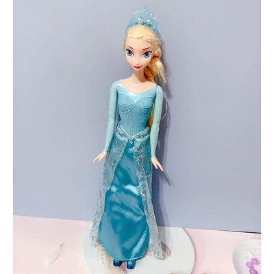 日本迪士尼園區Disney 冰雪奇緣 Frozen 12英吋 艾莎娃娃 迪士尼公主系列 冰雪高跟鞋