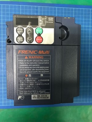 FUJI inverter FRN1.5E1S-4A 變頻器1.5KW 2HP 380V(PLC)