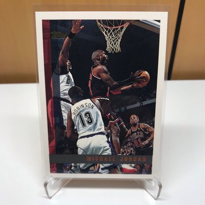 1997 Topps Michael Jordan #123 老卡，值得珍藏，漲幅大