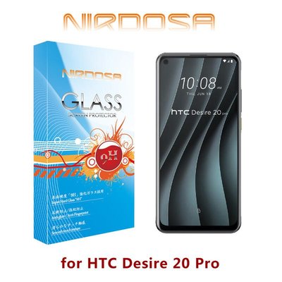 【愛瘋潮】免運 NIRDOSA  HTC Desire 20 Pro 9H 0.26mm 玻璃螢幕保護貼