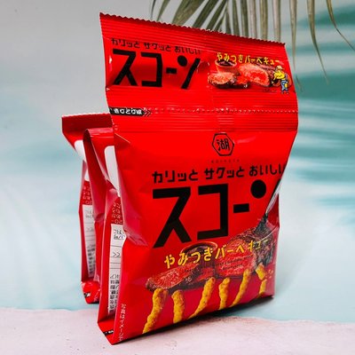 日本 KOIKEYA 湖池屋 四連餅乾 BBQ風味玉米條餅 60g